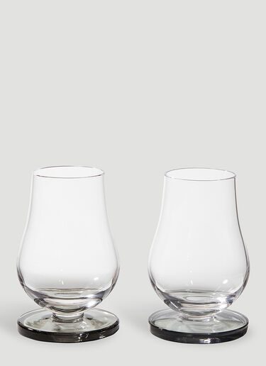 Tom Dixon Set of Two Puck Nosing Glasses Transparent wps0670194