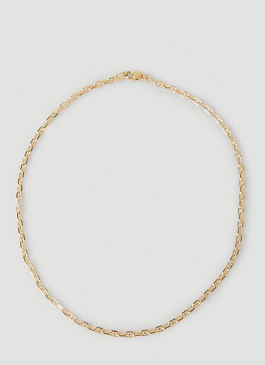 Tom Wood Cable Chain Necklace Gold tmw0348012