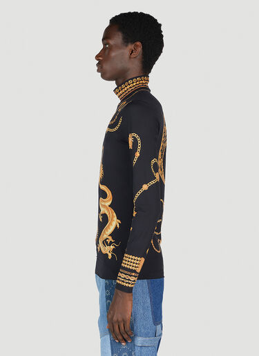 Graphic Print Second Skin Top Marine Serre Graphic Print Second Skin Top Black mrs0152013