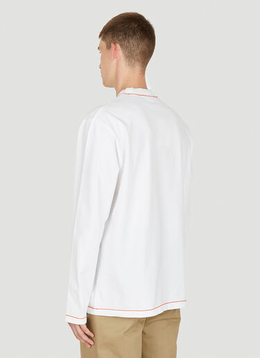 Jacquemus Le T-Shirt Pate A Modeler 长袖T恤 白 jac0150019