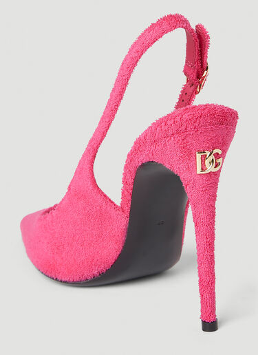 Dolce & Gabbana Slingback High Heels Pink dol0251044