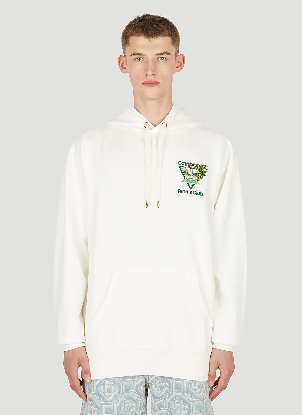 Casablanca tennis top club hoodie