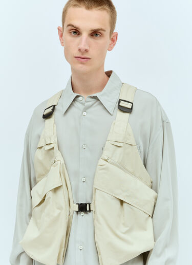 Lemaire Multipocket Vest Cream lem0156001