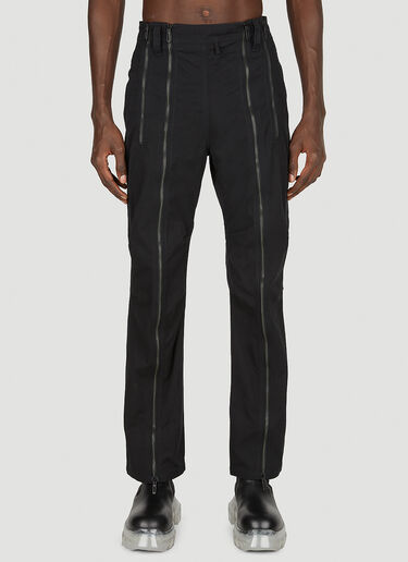 032C Split-S 拉链长裤 黑色 cee0152005