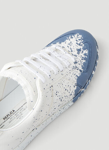 Maison Margiela Paint Splatter Replica Sneakers White mla0248021