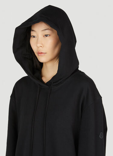 Moncler x Alicia Keys Graphic Print Hooded Sweatshirt Black mak0251012