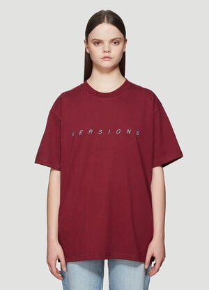 HPNX HPNX X LN-CC Collaboration T-Shirt Burgundy hpn0338004