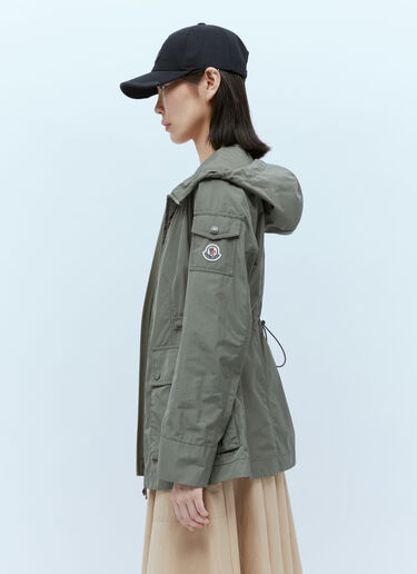 Moncler Leandro 短款风雪大衣 卡其色 mon0256005