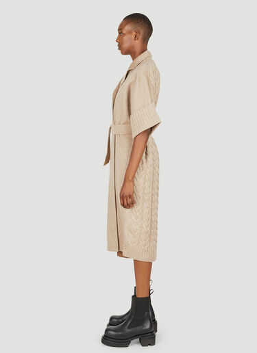 Max Mara Cesy Knitted Coat Beige max0249007