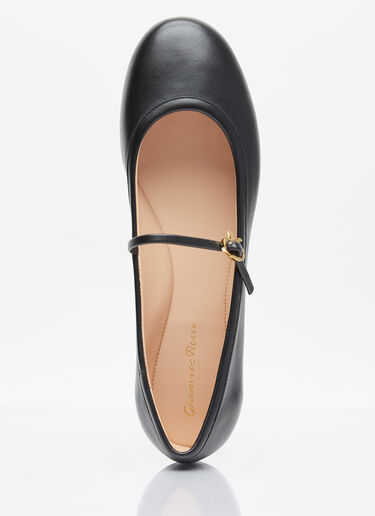 Carla Ballerina Flats Gianvito Rossi Carla Ballerina Flats Black gia0255015