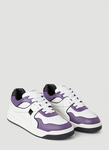 Valentino Garavani One Stud Sneakers Purple val0147021
