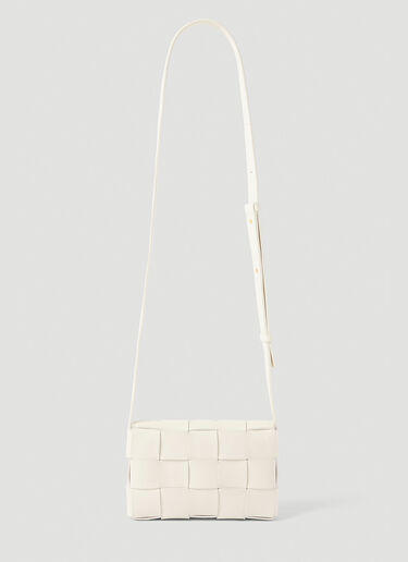 Bottega Veneta Cassette Small Shoulder Bag White bov0251038