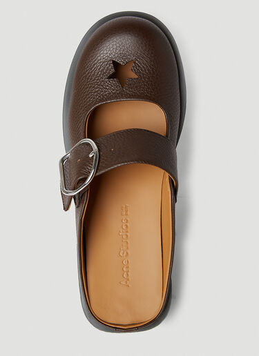 Acne Studios Beryjane 穆勒鞋 棕色 acn0251003
