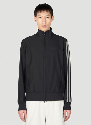 Y-3 Logo Print Track Jacket Black yyy0152025