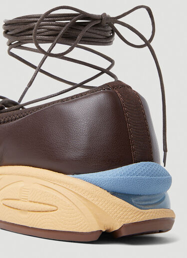 Kiko Kostadinov Ballet Hybrid Shoes Brown kko0252020