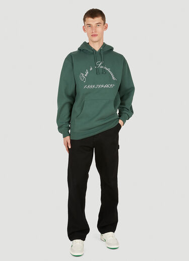 Saintwoods Ready Hooded Sweatshirt Green swo0149005