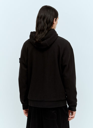 Stone Island Reversible Zip-Up Sweater Black sto0156076
