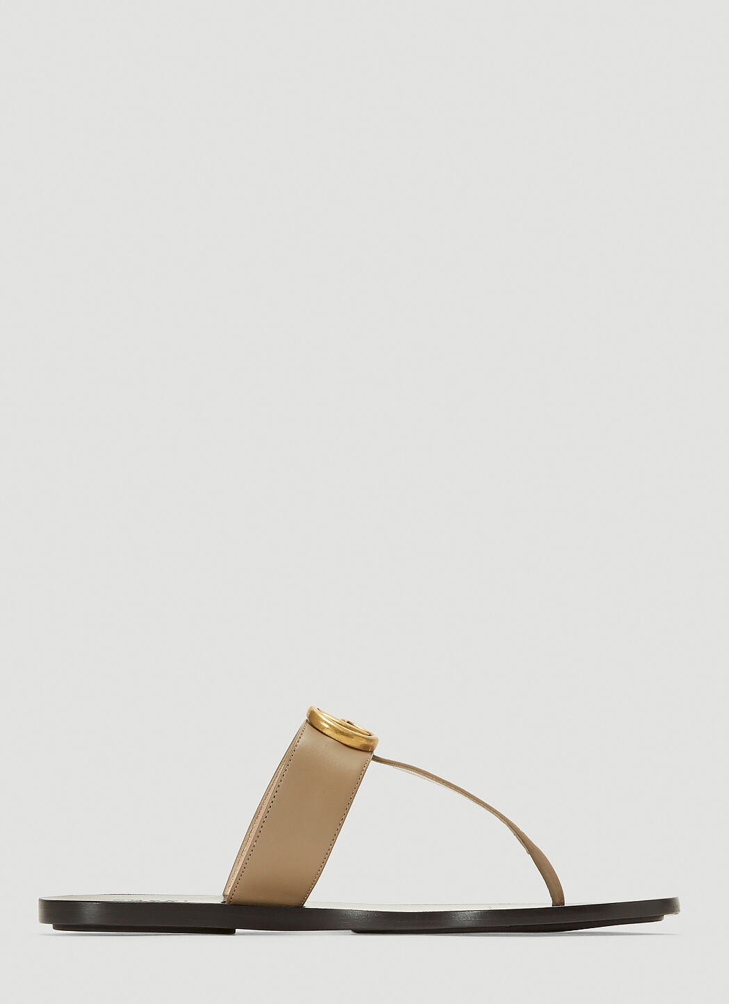 Gucci white thong sandals shop