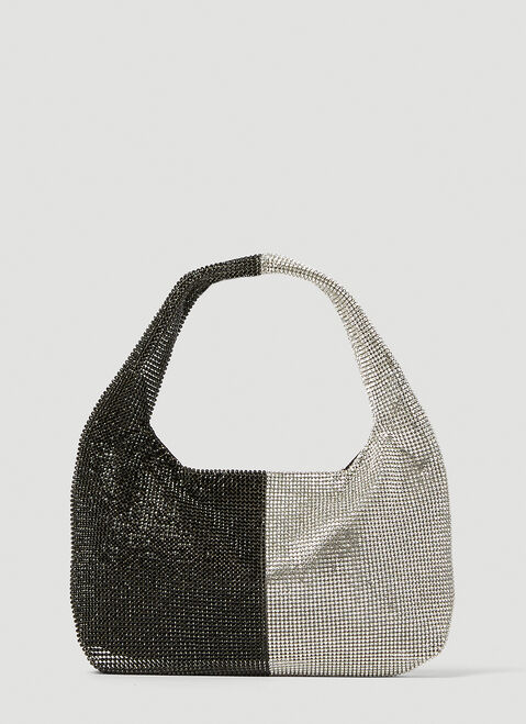 Eastpak x Telfar Mini Crystal Mesh Armpit Shoulder Bag Blue est0351001