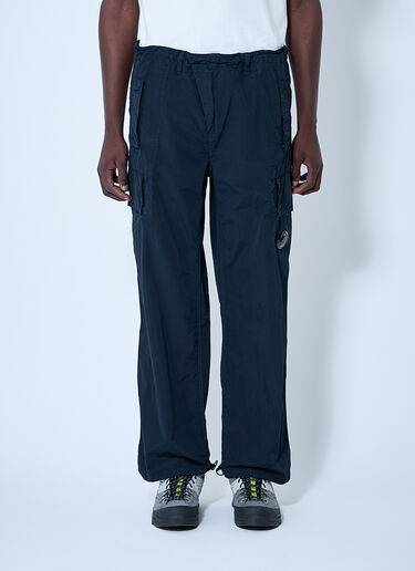C.P. Company Flatt Nylon Cargo Pants Blue pco0159010