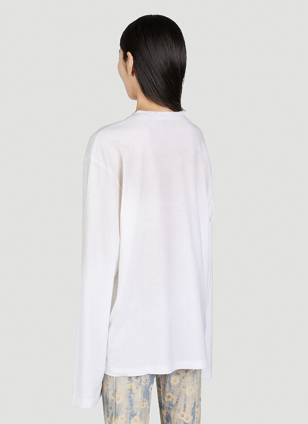 Acne Studios 1996 Print T-Shirt in White | LN-CC