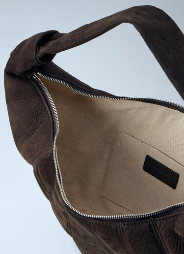 LN-CC® - Lemaire: Fortune Croissant Handbag - Brown Lemaire Fortune Croissant Handbag Brown lem0266041