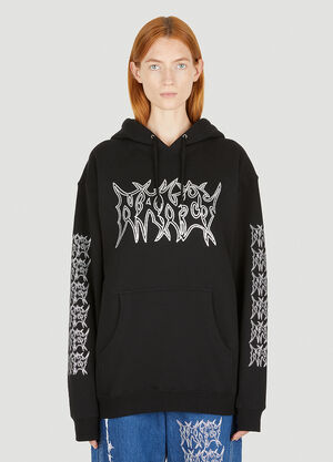 Nancy Booty Hooded Sweatshirt Black ncy0348009