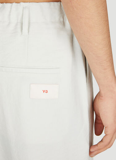 Y-3 Logo Patch Track Pants Grey yyy0352015