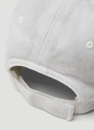 Balenciaga BB 파리스 베이스볼 캡 White bal0149071