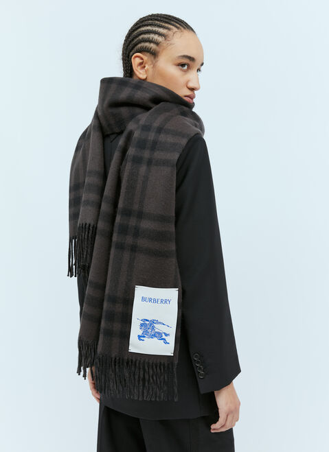 Burberry 체크 캐시미어 스카프 옐로우 bur0254015
