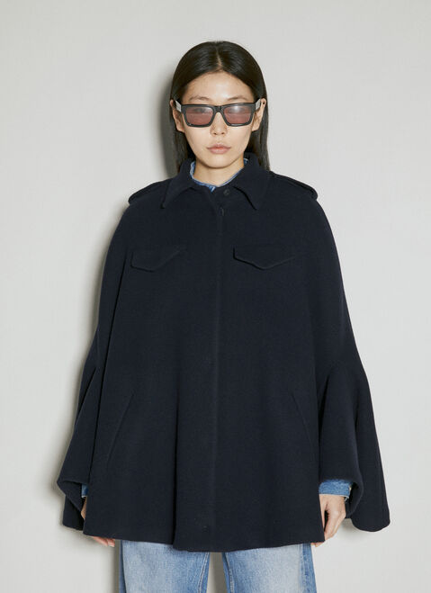 Gucci Caban Wool Jacket Blue guc0255035