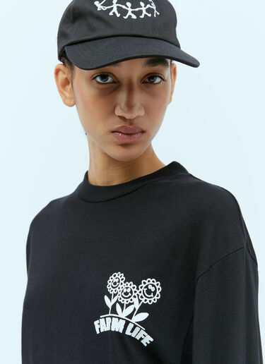 Farm Life T-Shirt Carne Bollente Farm Life T-Shirt Black cbn0354007