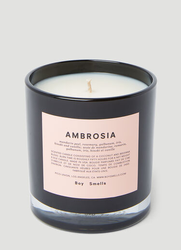 Boy Smells Ambrosia Candle Black bys0354001