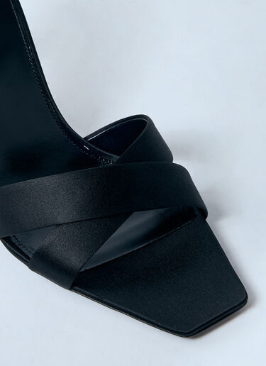 Saint Laurent 오피움 85 샌들  블랙 sla0259040