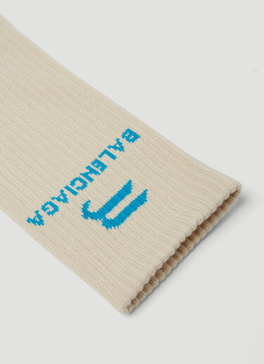 Sporty B Socks Balenciaga Sporty B Socks Beige bal0148079