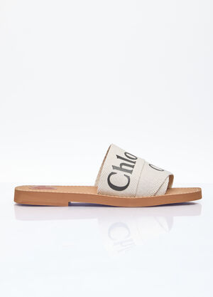 Max Mara Woody Slides Beige max0257044