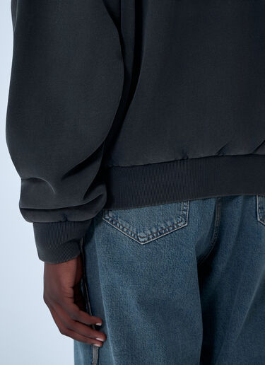 Entire Studios Zip-Up Hooded Sweateshirt Black ent0159014