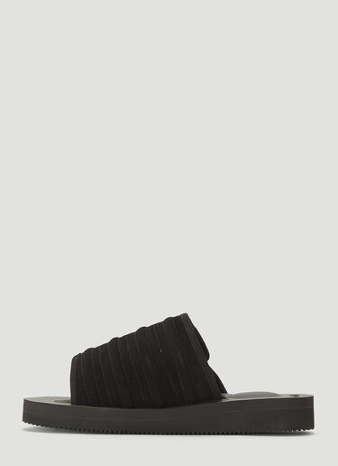 Suicoke Mura-VS Slides Black sui0140007