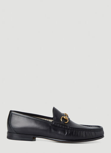 Gucci Horsebit Moccasins Black guc0147107