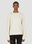 1017 ALYX 9SM Logo Embroidery Teddy Sweatshirt White aly0250002
