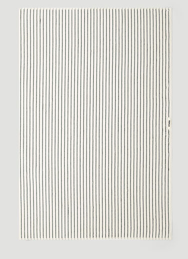 Tekla Striped Bath Sheet White tek0353004