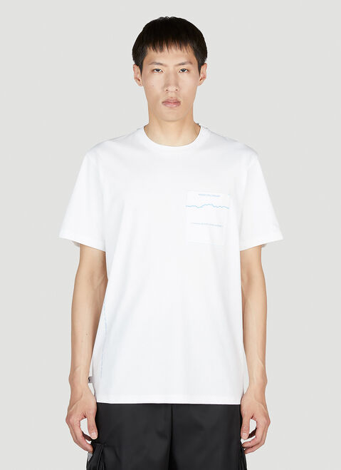 Jil Sander Logo Print T-Shirt Cream jil0247073