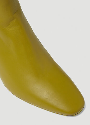 Pointed Heeled Boots MM6 Maison Margiela Pointed Heeled Boots Green mmm0249030