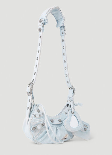 Balenciaga Le Cagole XS Shoulder Bag Blue bal0252099