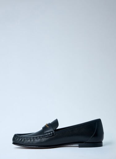 Chloé Leather Loafers Black chl0263066