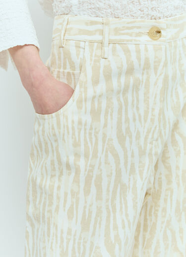 Song for the Mute Printed Pants Cream sfm0256010