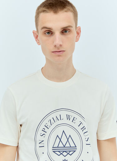 adidas Originals by SPZL Logo Print T-Shirt Cream aos0157012