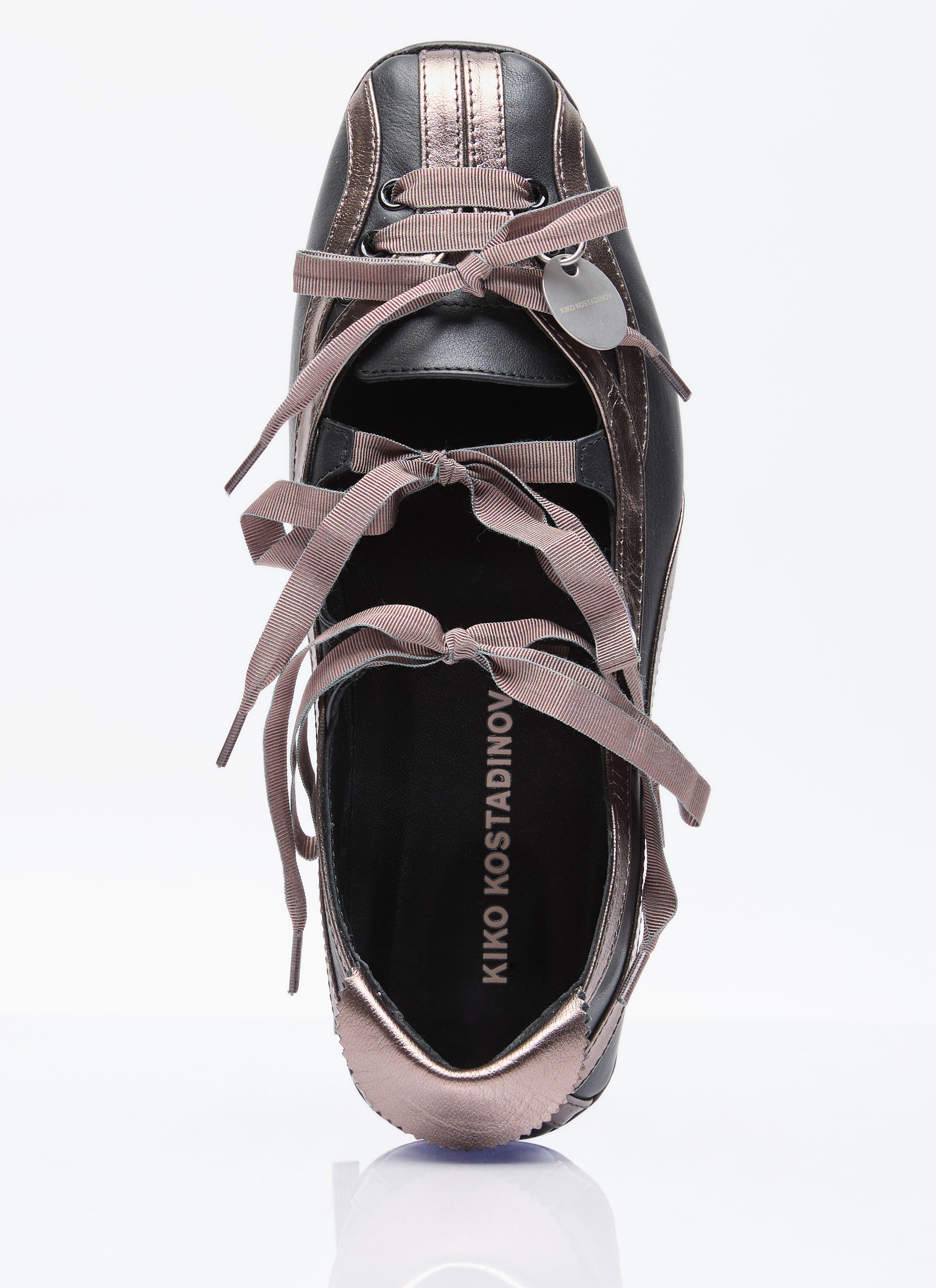 Kiko Kostadinov Women's' Lella Hybrid Flats in Brown | LN-CC®