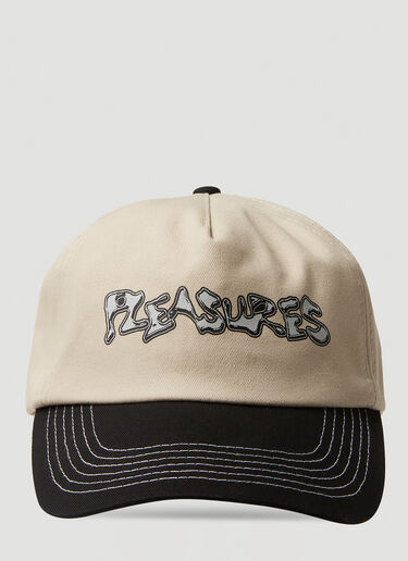 Pleasures Melt Unconstructed 棒球帽 米 pls0150020