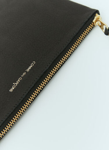 Comme des Garçons Wallet ウォッシュドレザーポーチ ブラック cdw0354003